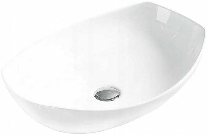 Mexen Gianna opzetwastafel 56 x 39 cm, wit - 21915600