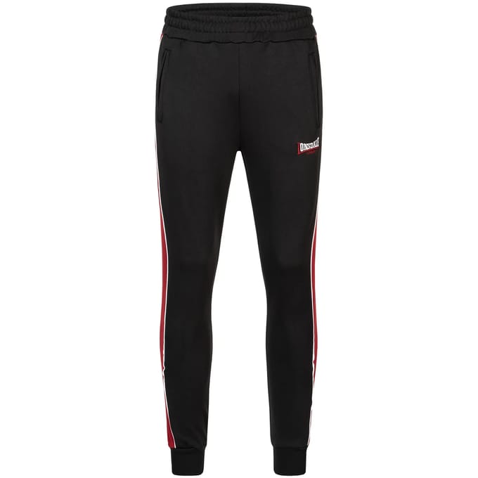 Lonsdale Jogginghose Tolvaddon Jogginghose schmale Passform Black/Red/White-L