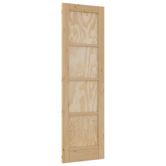 vidaXL - Interne - Deur - 61 - x - 198,5 - cm - Multiplex - Naturel