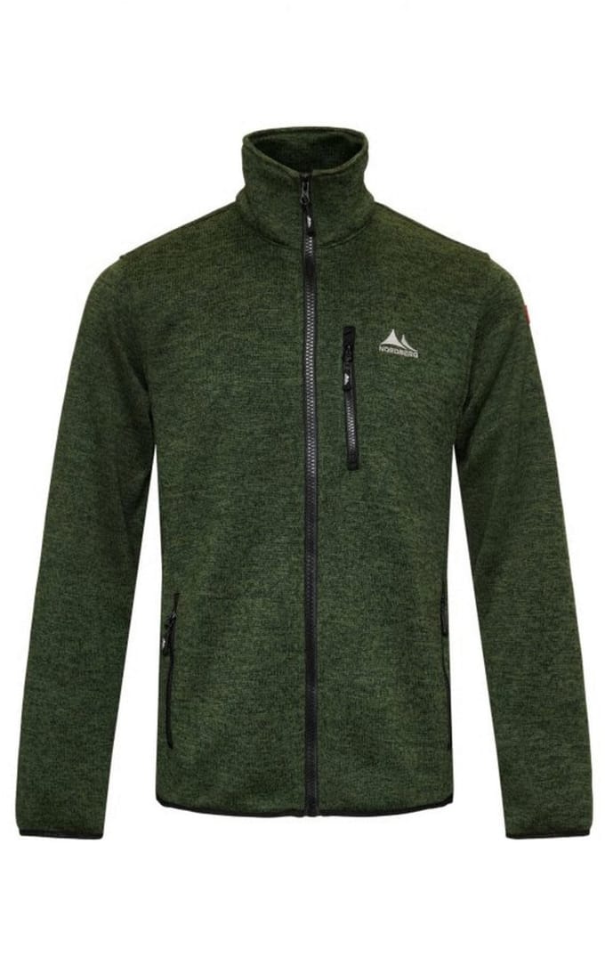 Nordberg Frank Fleece Vest - Heren - Groen melange - Maat M