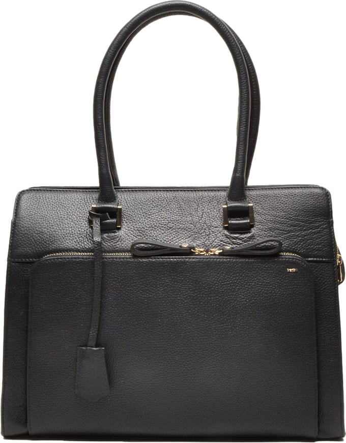 Berba | Avignon | Laptoptas 15.6 inch | Werktas | Dames | Leer | Zwart