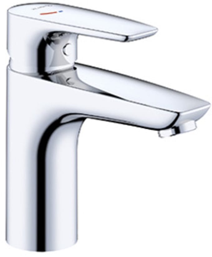 Kludi Pure&Solid - Wastafelkraan, EcoSmart, chroom 341980575WR4