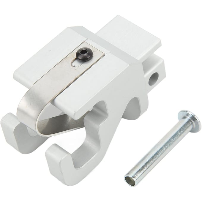 RV Luifel Onderste Rafter Klauw Heavy Duty Satijn Aluminium Geschikt voor Dometic Sunchaser II Luifel white