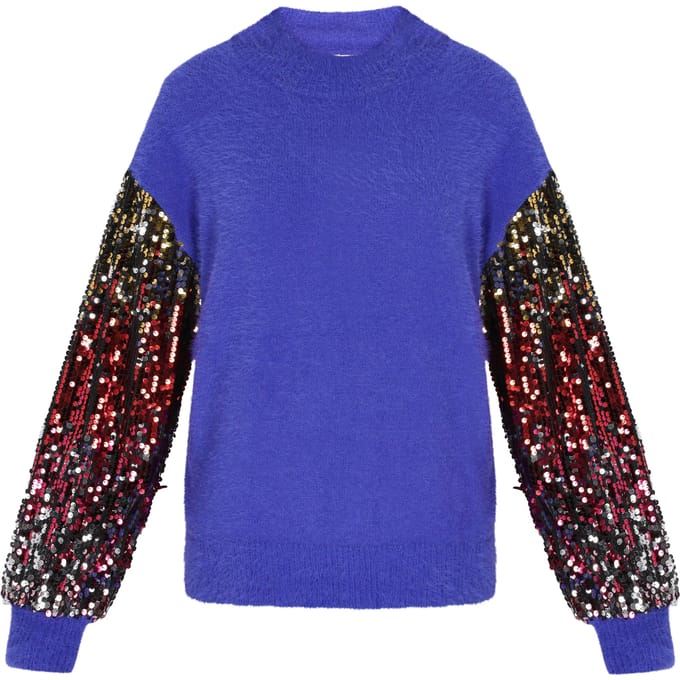 IZIA Jumper Dames blauw