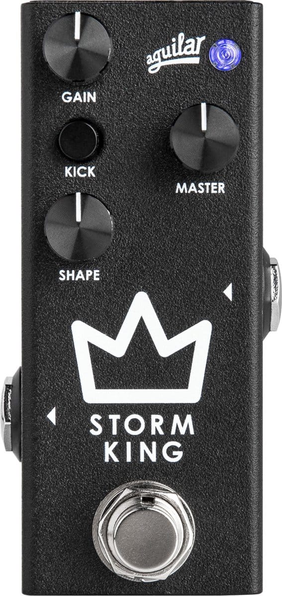 Aguilar Storm King - Bas distorion fuzz - Zwart