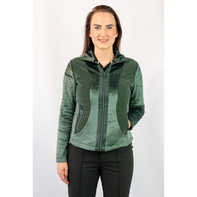 Luhta Ounastunturi Casual vest dames Donkergroen M/38