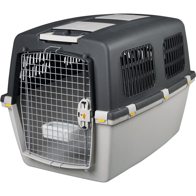Stefanplast Gulliver 6 IATA transportkooi, grijs/grijs, 92 x 64 x 66 cm