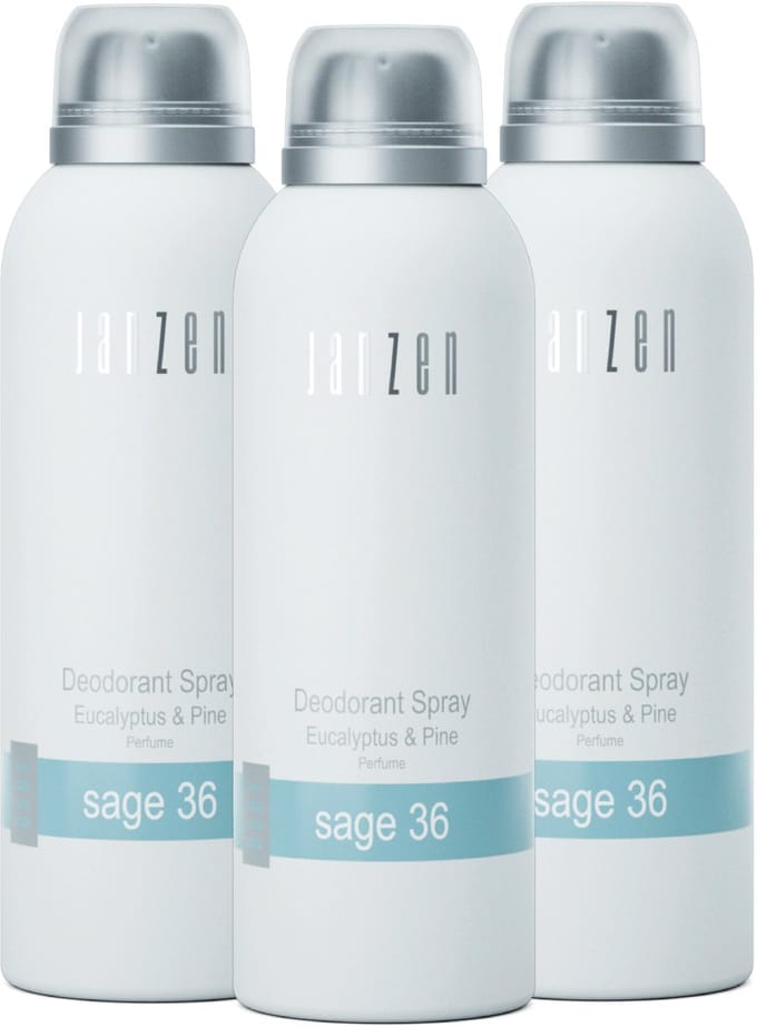 JANZEN Deodorant Spray Sage 36 3-pack