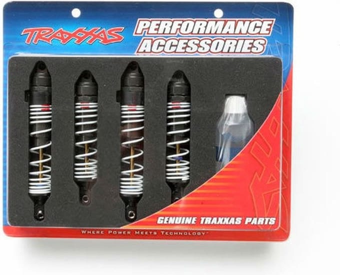 TRX5862 Big Bore shocks, Slash (hard-anodized & Teflon-coated T6 alu