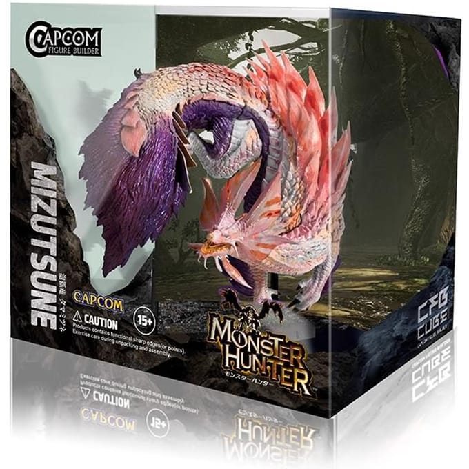 Monster Hunter Équipe de Capture CUBE2 Éclat Cramoisi Valstrax Gore Magala MAGNAMALO Mizutsune Dragon Monstre Modèle Modèle Jouets gray