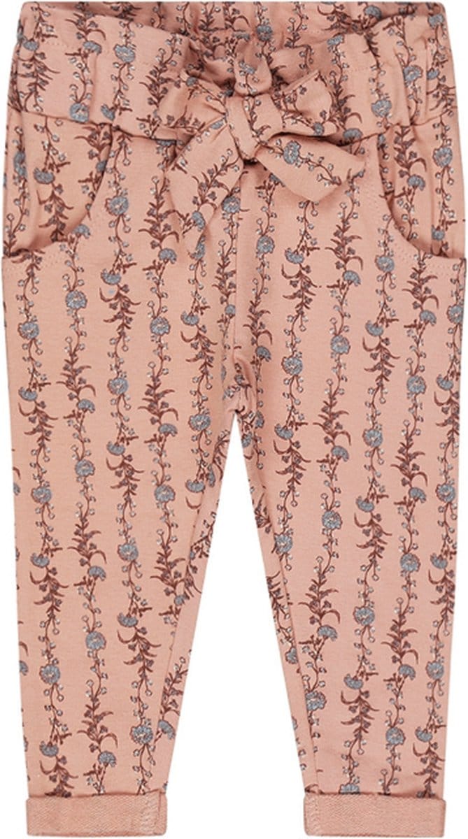 Dirkje-Meisjes broek-Dusty pink - Maat 56