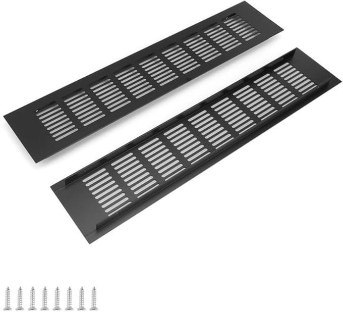 Dailygoody - Ventilatierooster - Aluminium - Eenvoudig te installeren