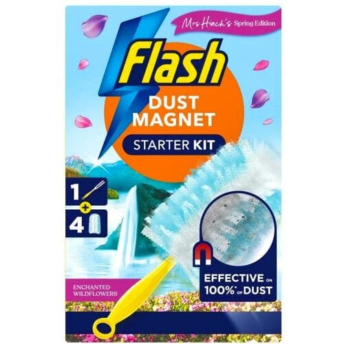 Flash Duster Standard Scented Starter Kit Wildflowers 1 pcs + 4 st
