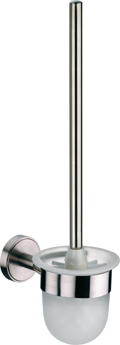 Marbea Toiletborstel met Wandbevestiging - Zilver - Kela