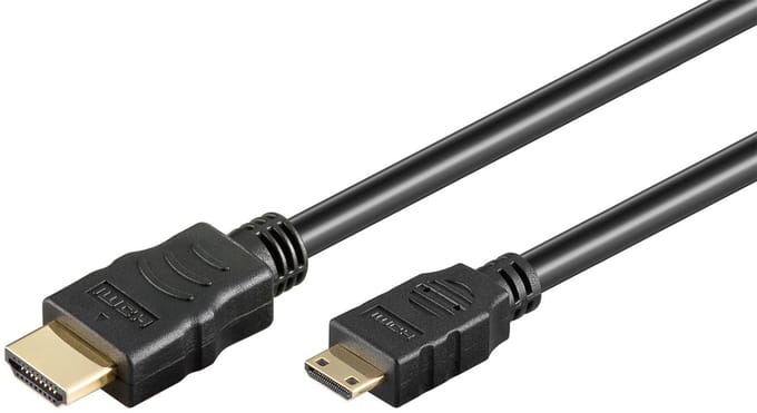 Goobay High Speed HDMI-kabel naar Mini-HDMI, 4K/60 Hz, 18 Gbit/s