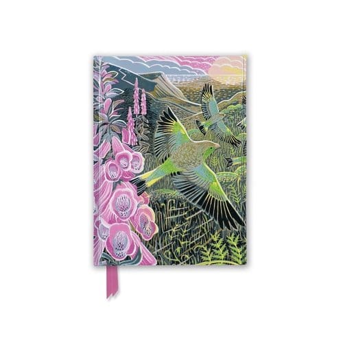 Annie Soudain: Foxgloves And Finches (Foiled Journal) - Flame Tree Notebooks - Flame Tree Studio