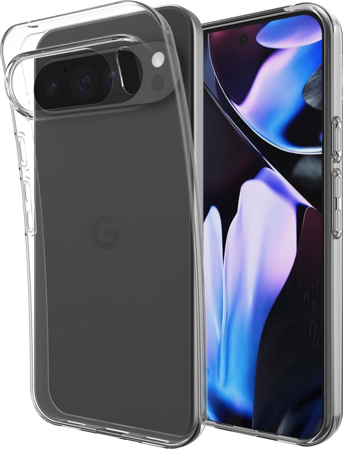 Cazy hoesje geschikt voor Google Pixel 10 Pro XL Hoesje Siliconen - Flexibele Case - Transparant