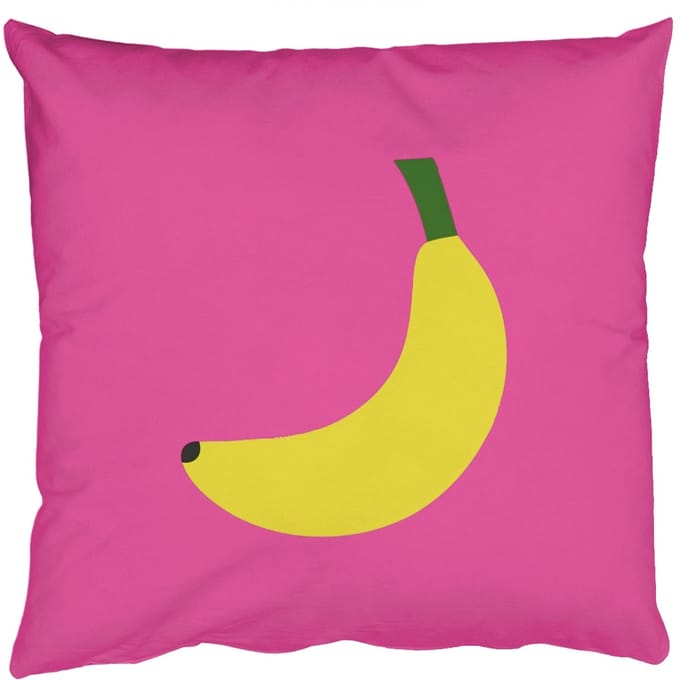 Sierkussens - Kussentjes Woonkamer - 60x60 cm - Banaan - Geel - Fruit
