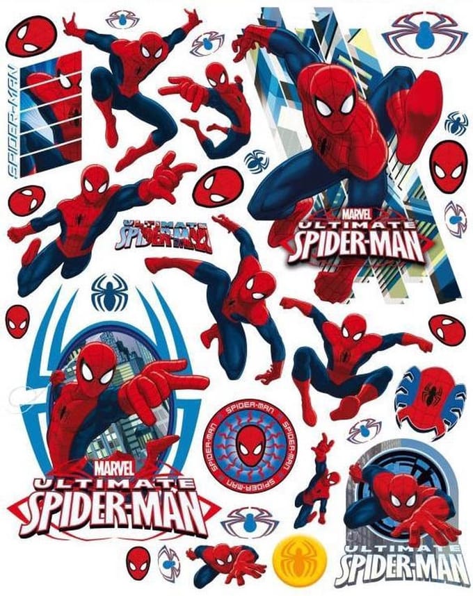 GOODMARK - Spiderman raamdecoraties