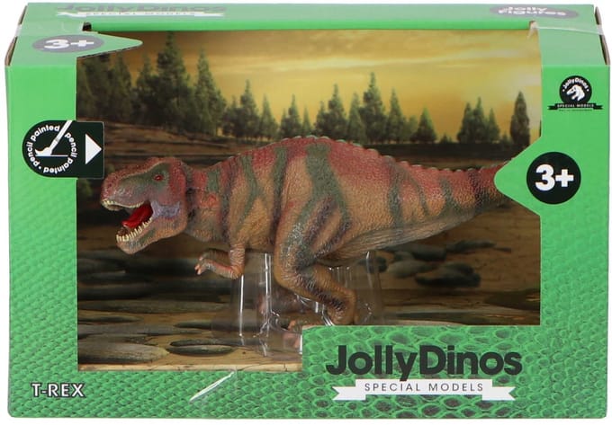 JollyDinos - T-REX (RED) - dinosaurus speelgoed - dinosaurus - Jurassic