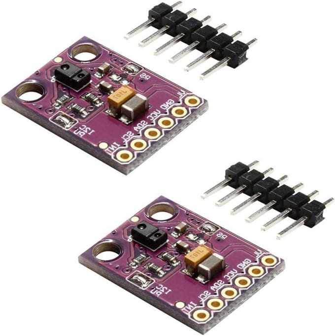2 Stuks RGB Bewegingssensor Module voor Handgebaarherkenning, Omgevingslicht en Nabijheidssensor met Infrarooddetectie