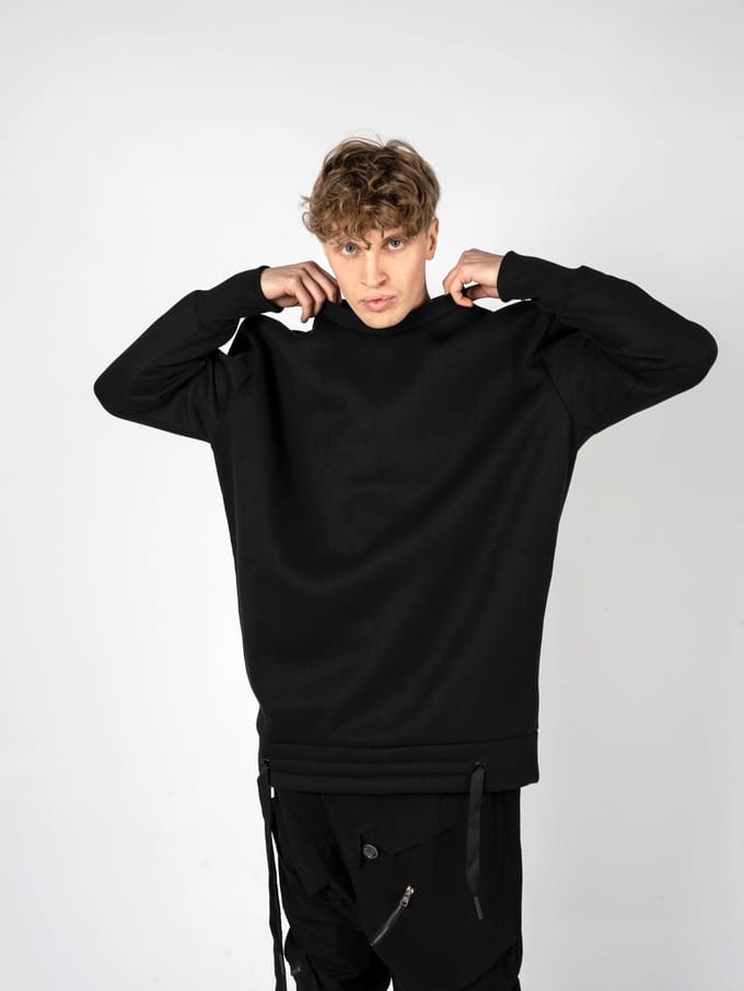 La Haine Inside Us blouse LM030 Mannen zwart