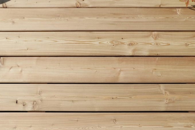 Lariks Houten Planken Glad Geschaafd Constructiehout Onbehandeld