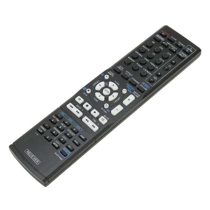 Vervangende afstandsbediening Compatibel voor Pioneer AXD7582 AXD7632 VSX 300 VSX420 VSX402K VSX402S black