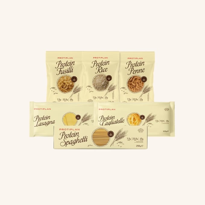 Protiplan - Proteine Mix Pasta - Low Carb - Eiwitrijk - 6 Stuks - Dieet - Maaltijden