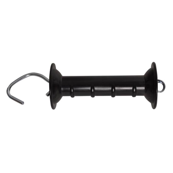 Pulsara Poortgreep Met Veer En Open Haak Zwart