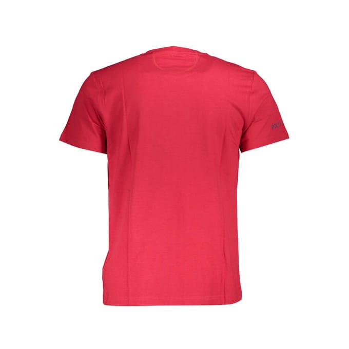 La Martina Rosso Katoenen Heren T-shirt