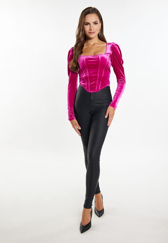 Faina Blouse Dames roze