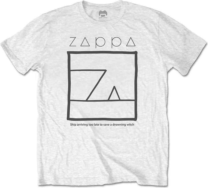 Frank Zappa Heren Tshirt -2XL- Drowning Witch Wit