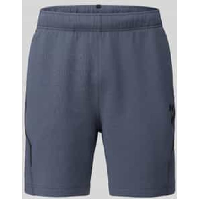 Loose fit sportshorts met katoen-aandeel