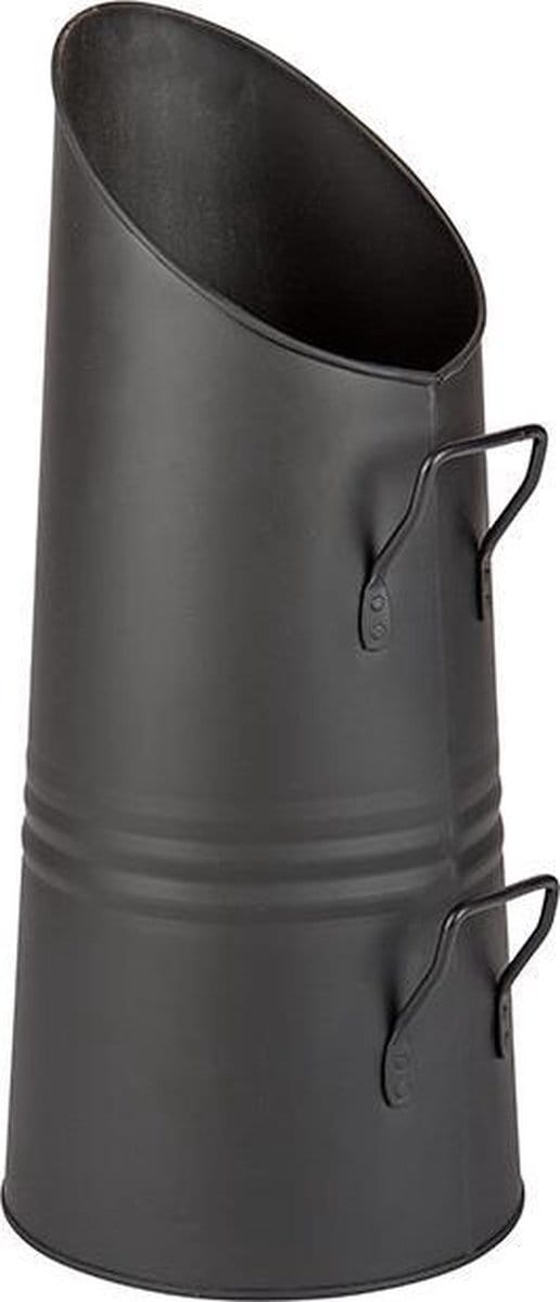 Practo Home - Kolenemmer - Kolenkit - Pelletemmer 51 cm - mat zwart