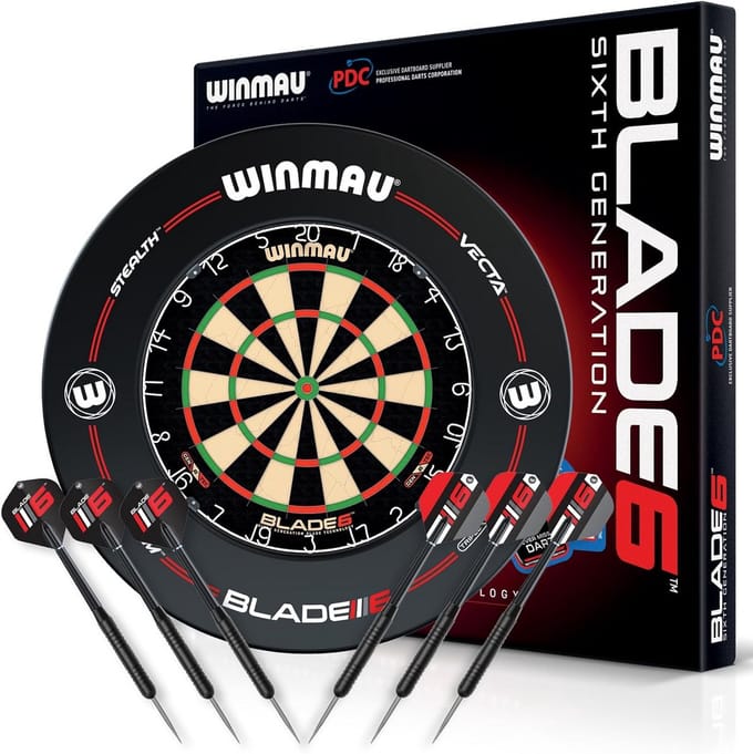 Professionele Dartset met Surround en Darts | Gemakkelijk Speelbaar Dartbord