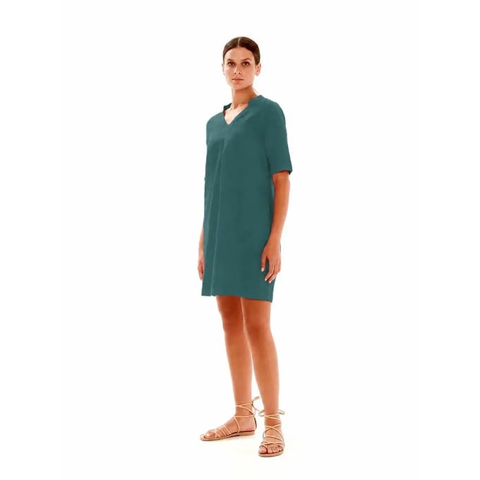 Dames t-shirt jurk Haris Cotton Essentials Midi