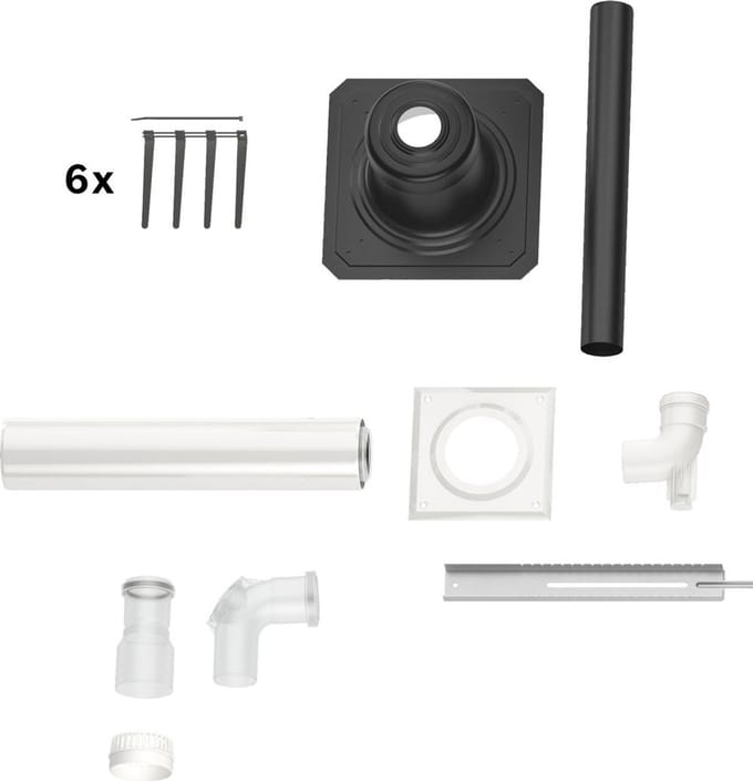 Bosch Afvoeraccessoires FC-Set60-B53 basisset B53, d:60, 7738112781