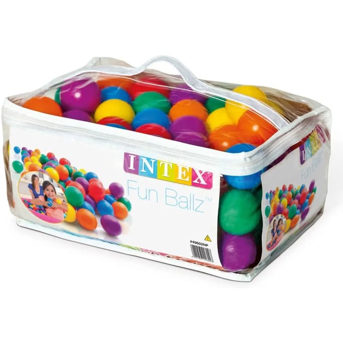 Intex Kleine Fun Ballz, 100 stuks, 7 cm