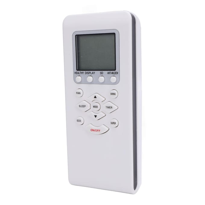 Télécommande de climatiseur ABS Télécommande AC Confortable Remplacement pour GYKQ 21 KFR 52LW B2 white