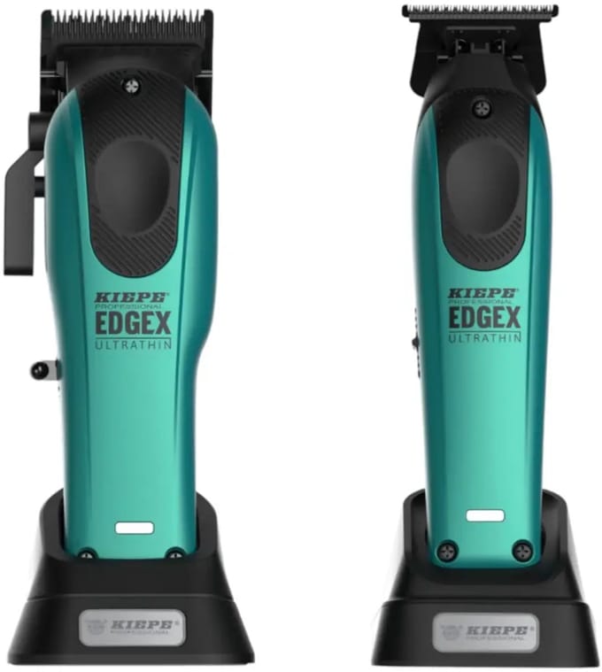 Kiepe EdgeX Ultrathin Combo Set Lime - Tondeuse en Trimmer Set - Draadloos - Zero-Gap - 0,1 mm