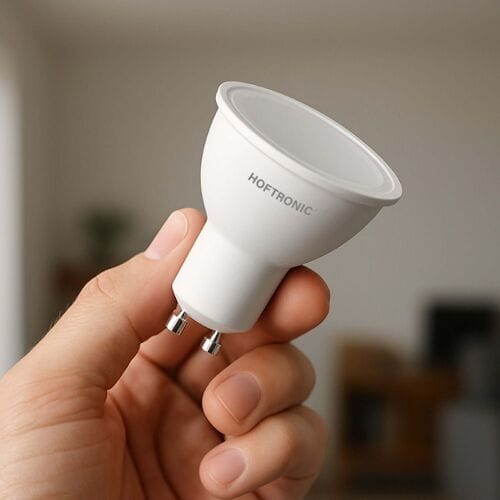 HOFTRONIC GU10 LED Spot - 7 Watt 700 lumen - 6500K Daglicht wit licht - LED reflector - Vervangt 55 Watt