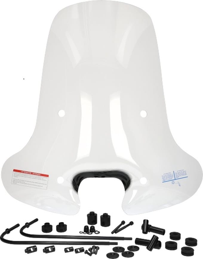 Mezoly Windscherm Piaggio Zip hoog transparant