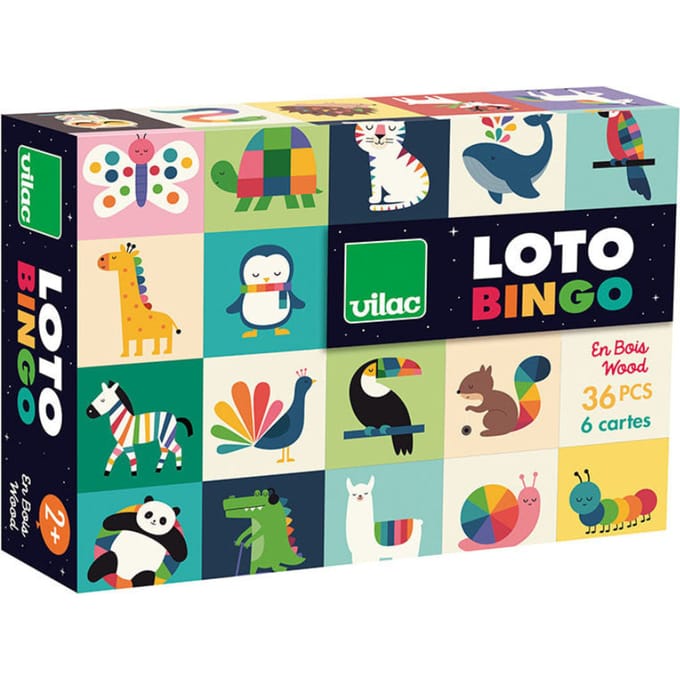 VILAC lottospel Regenboogdieren 2 jr+