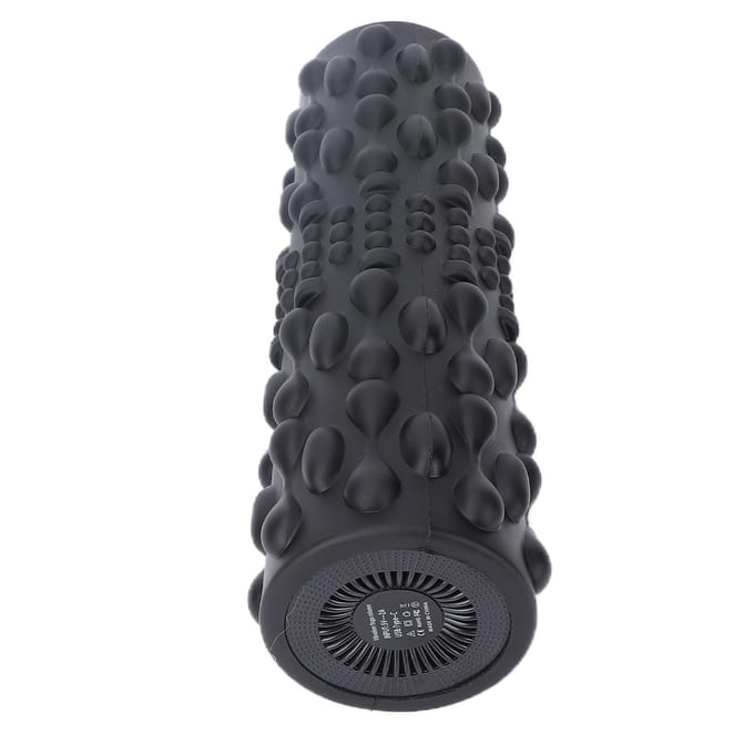 Professionele Elektrische Fitness Roller Spierontspanning Comfortabele Rugspier Massage Roller ( black