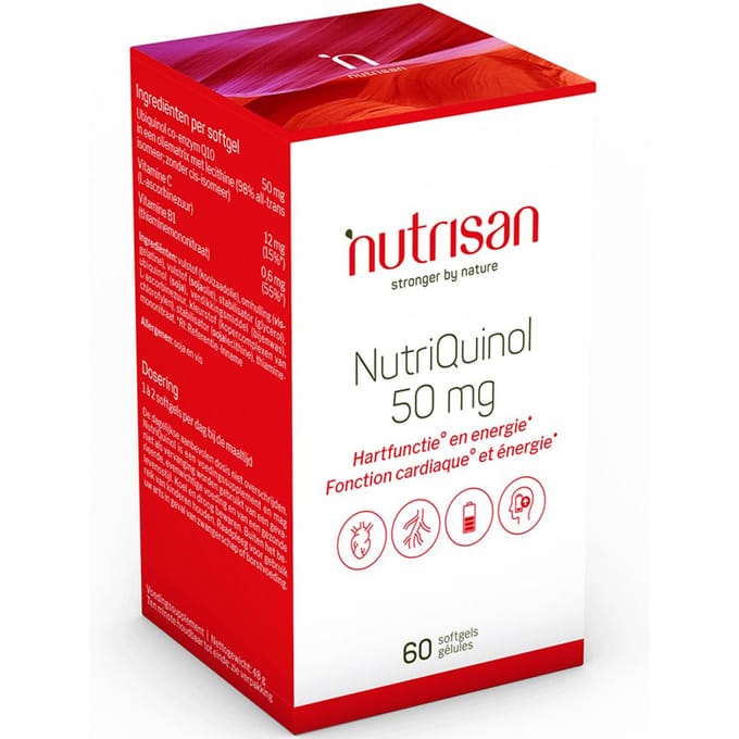 Nutriquinol 50mg Nf 60 Softgels  Nutrisan