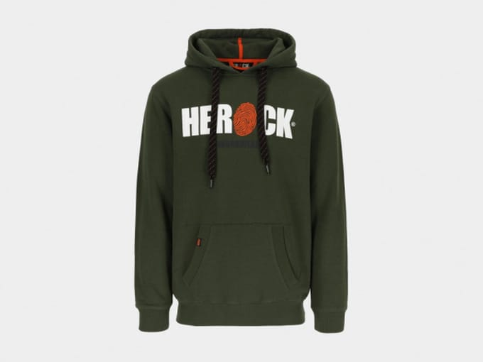 Herock Hero Sweater Met Kap Donker Kaki M
