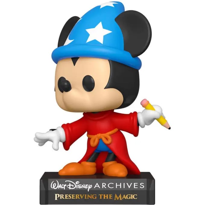 Funko Mickey Mouse - POP! Disney Archives Apprentice Mickey 9 cm Verzamelfiguur - Multicolours