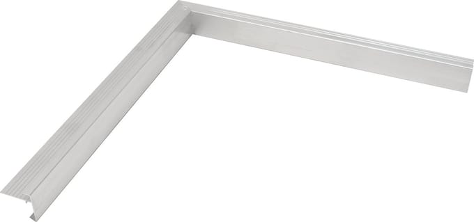 Wovar Daktrim Aluminium Binnenhoek 4.5 x 4.5 x 40 cm | Per Stuk