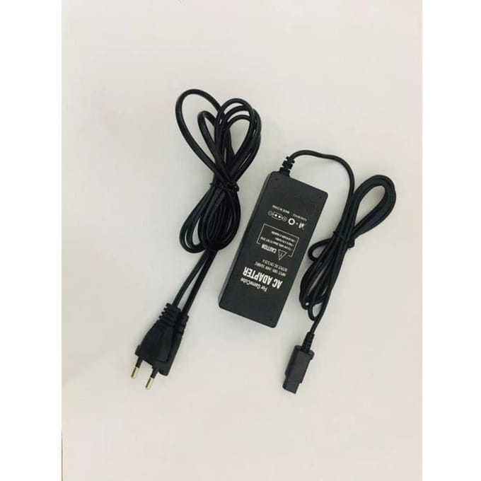 Adaptateur secteur pour console Gamecube N GC, prise UE, câble'alimentation